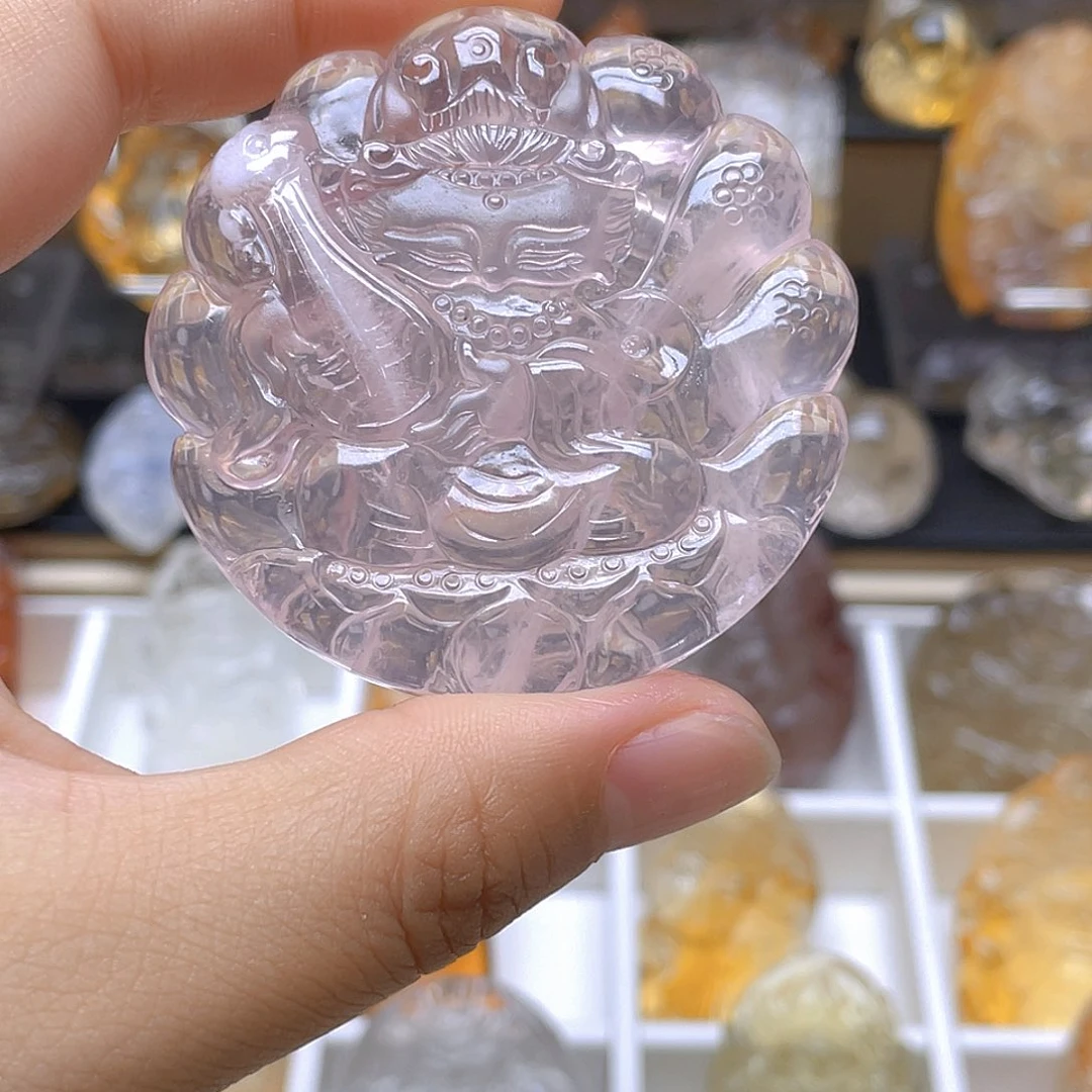 银S925镶嵌颈饰紫晶粉雪花灵