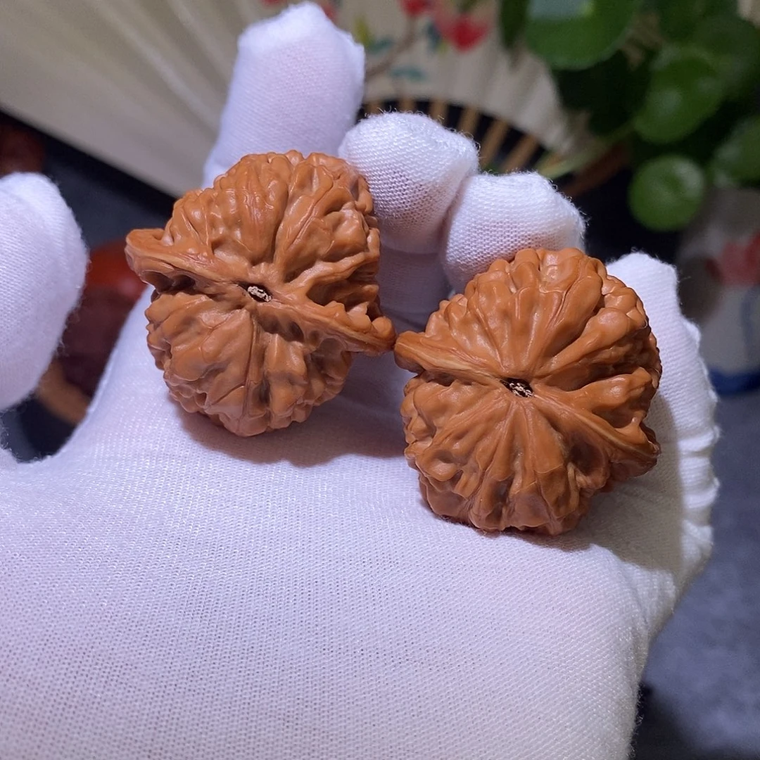 山***娃文玩核桃吊坠36.5全品凤凰台