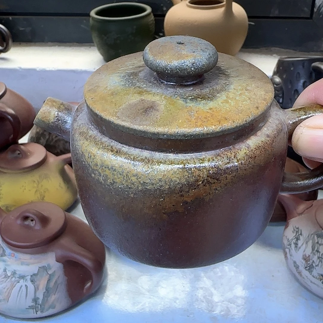 茶壶紫砂宜兴紫砂壶瑕疵处理