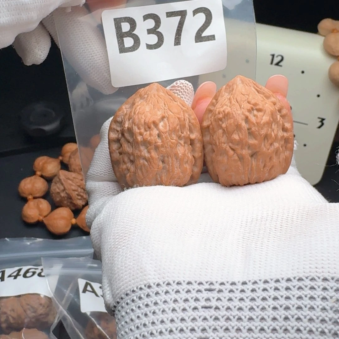 把件文玩核桃38金钱豹B372