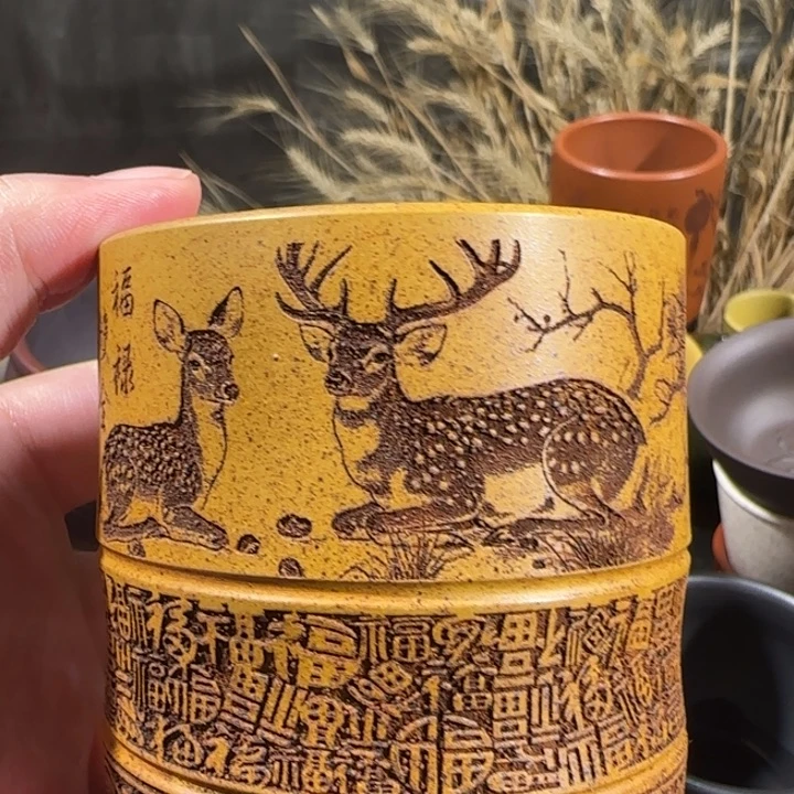 茶杯紫砂全手工紫砂