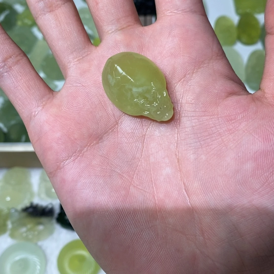 岫玉未镶嵌吊坠(不含链)两单包邮