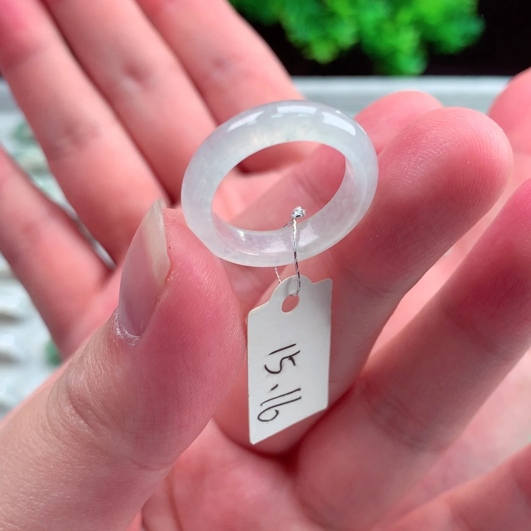 未镶嵌戒指翡翠天然