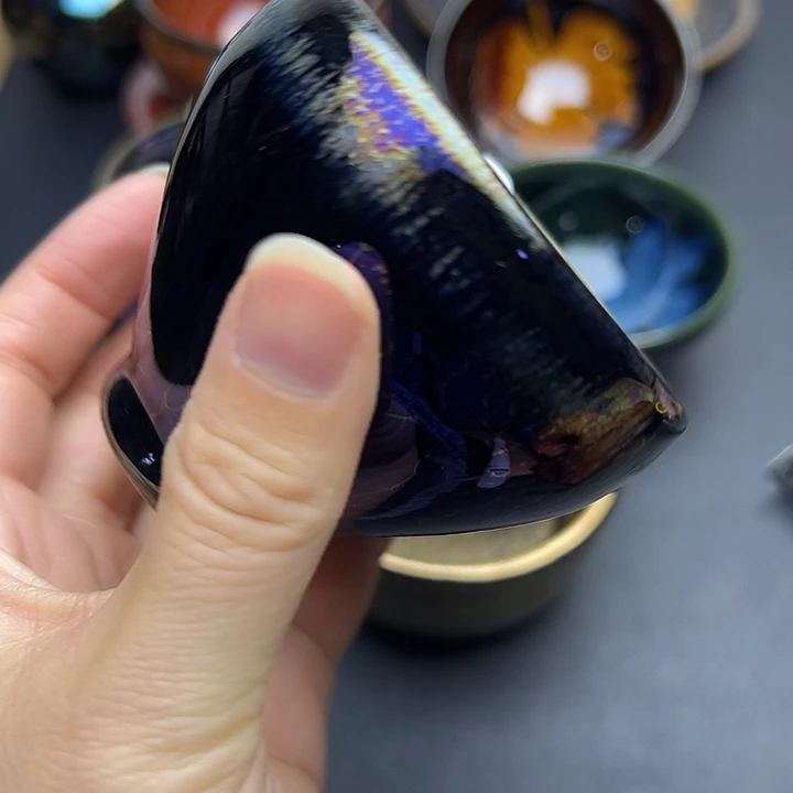 茶盏建窑建盏主人杯