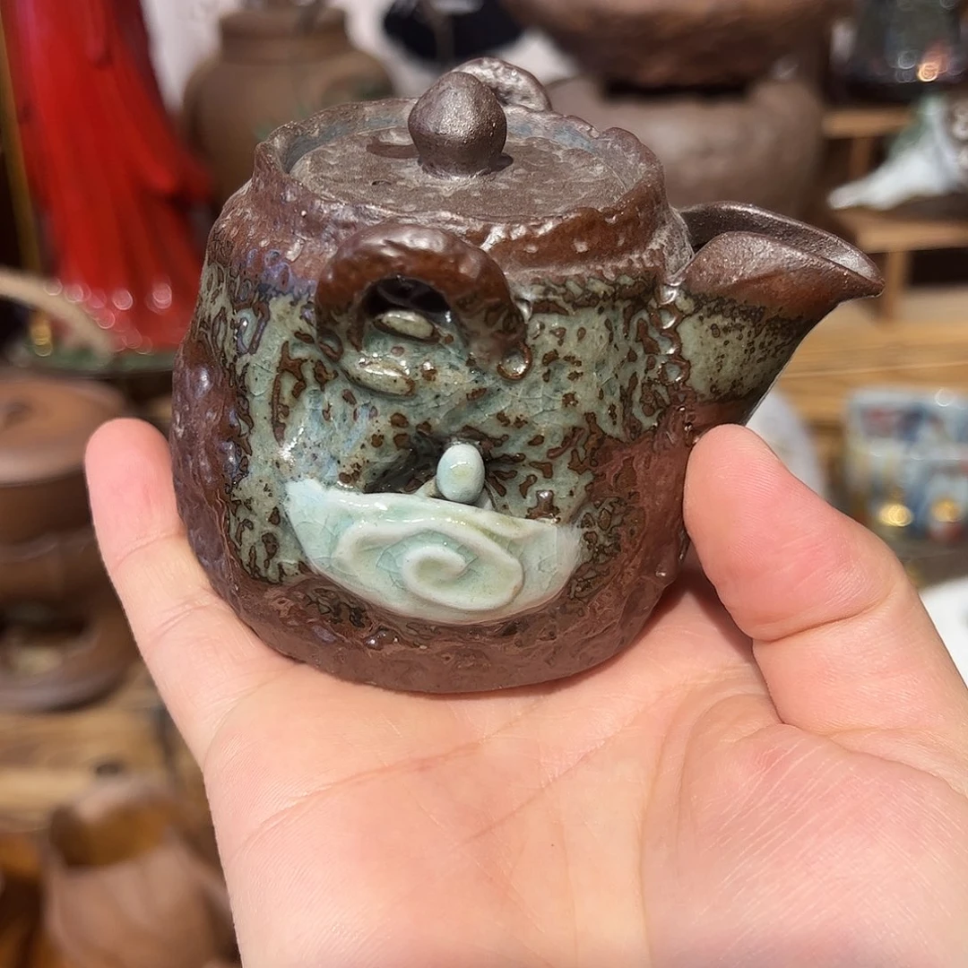 原矿粗陶裸烧工艺，越养越润出彩