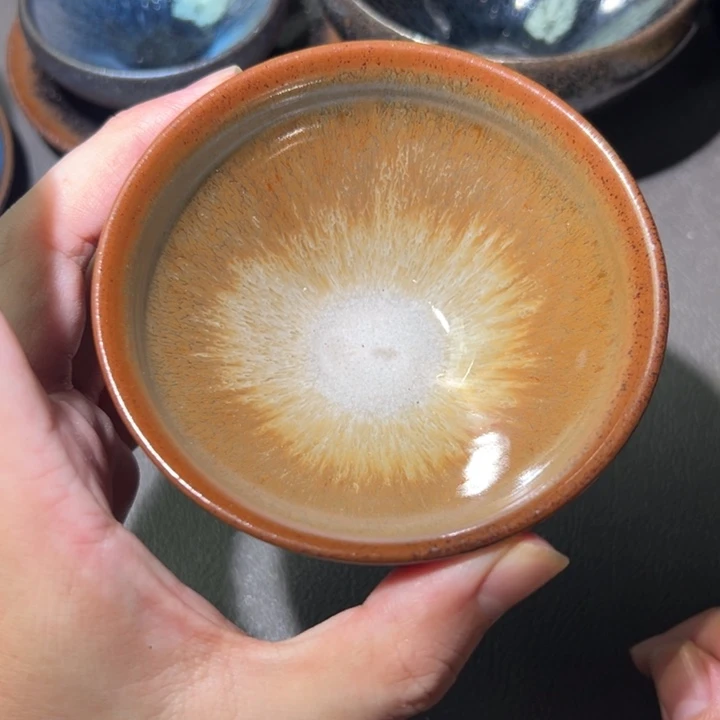 茶盏这个时候才开始准备好准备