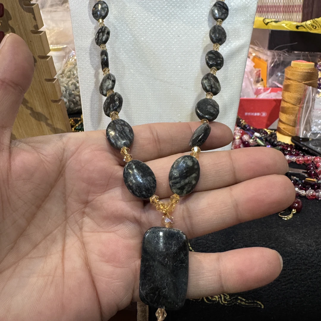 不锈钢项链 چىرايلىق مارجان