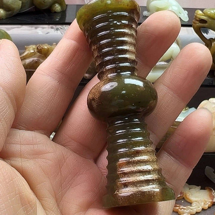 漂***生和田玉未镶嵌挂件