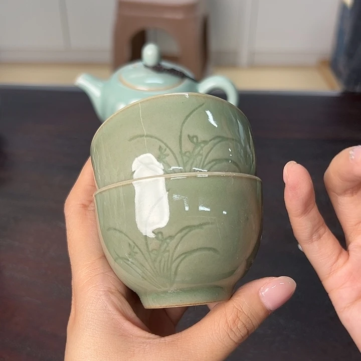 小米茶器龙泉云间青瓷