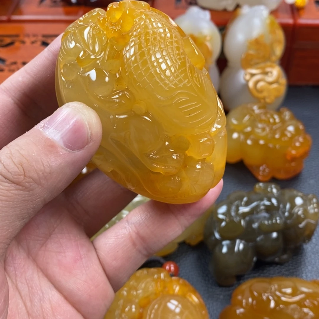 玛瑙/玉髓摆件未镶嵌