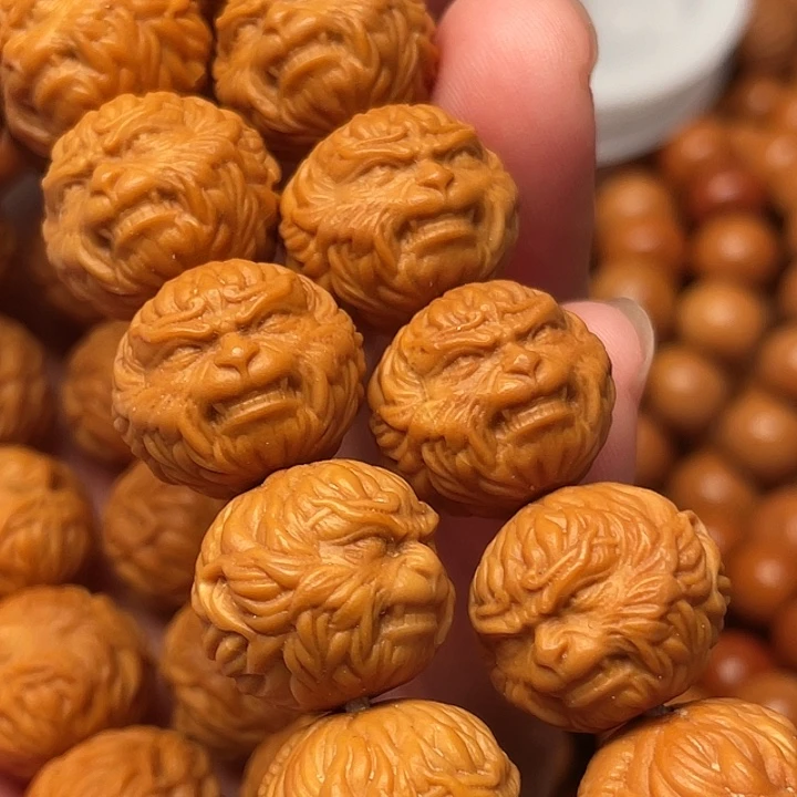 猴头核桃手串笑***）黑神