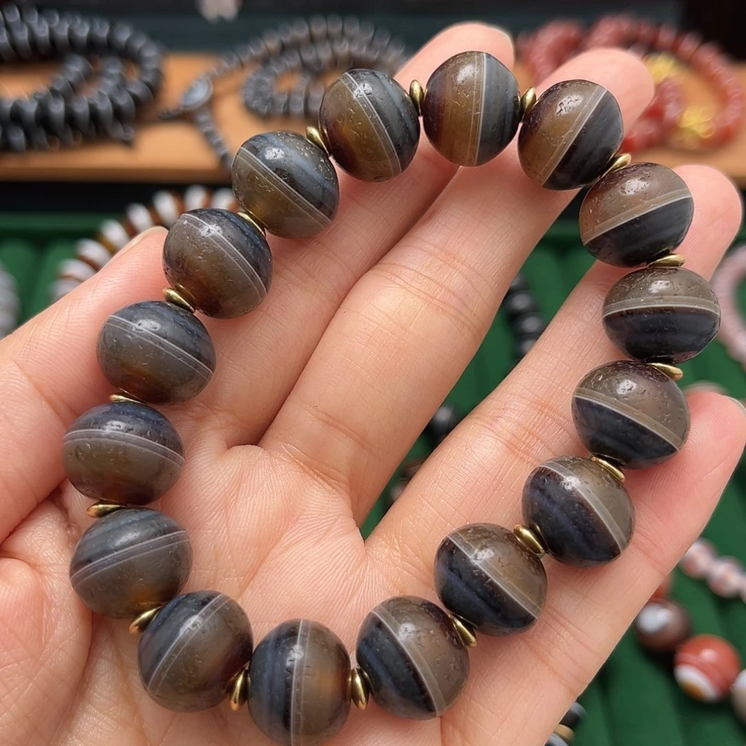 玛瑙/玉髓合金手串