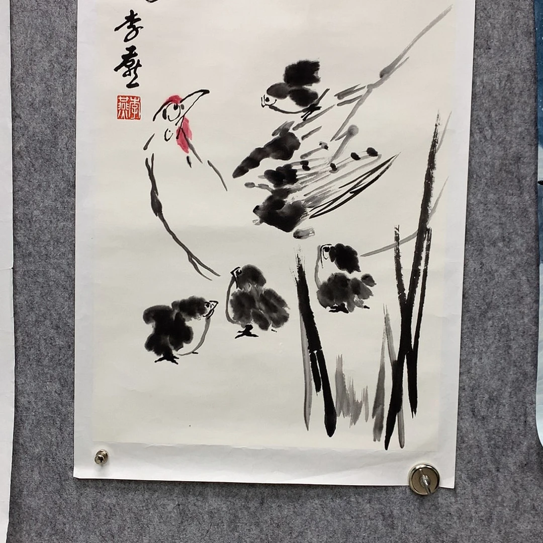 宇***…国画李老师两平尺作品