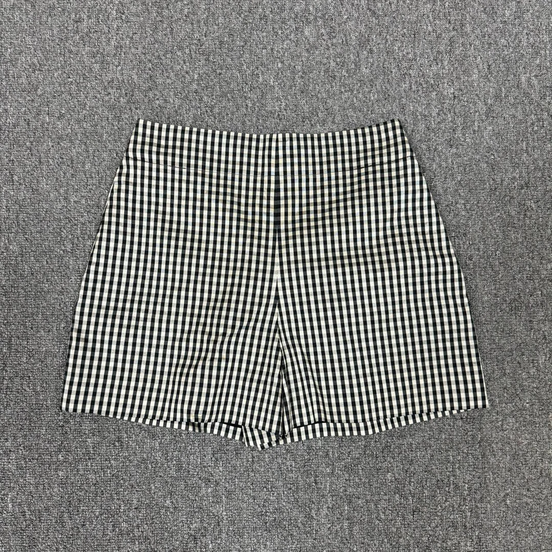 99新 DIOR/迪奥 10310393 nz Dior迪奥 千鸟格短裤 34码