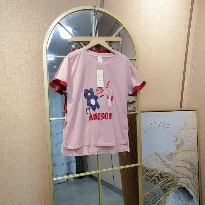 EV134孕妇粉色产后家居服套装M90-110 L120 XL130