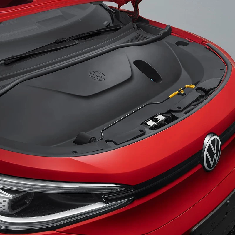 ID.4X前舱盖板上汽大众