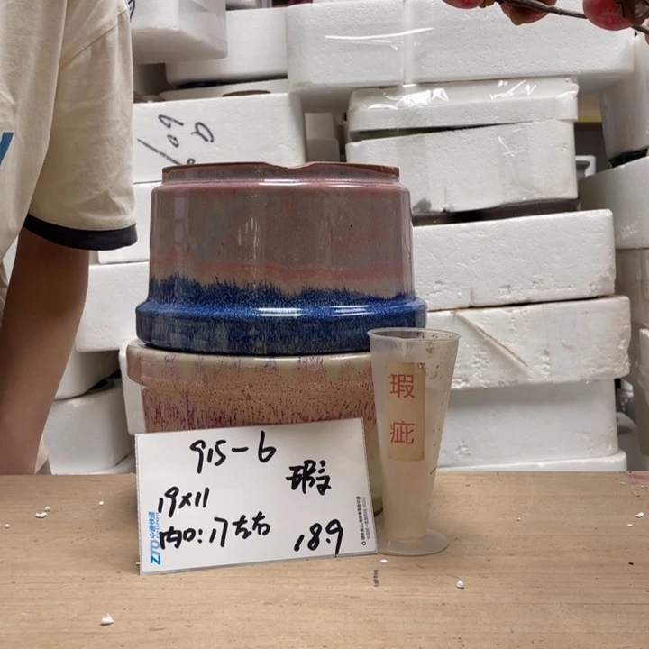 粗陶多肉花盆微瑕6