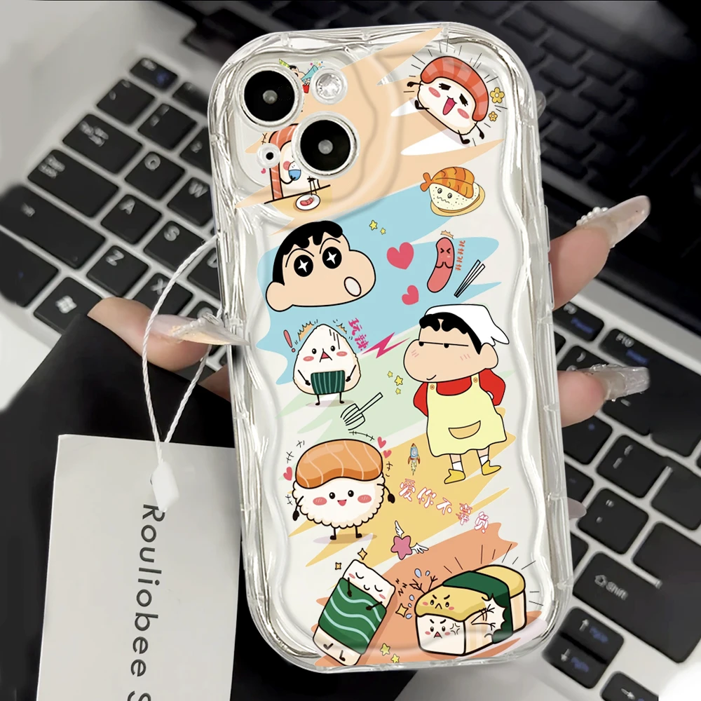 寿司小新适用华为mate60苹果oppo小米15/14/13pro防摔vivo手机壳