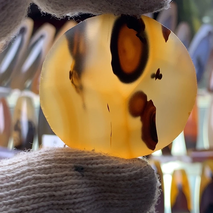 玛瑙/玉髓颈饰未镶嵌119