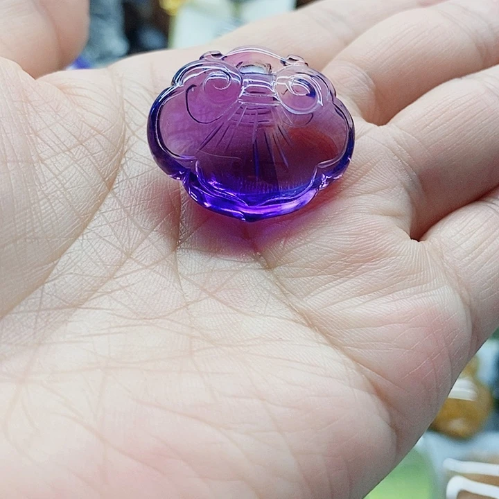 颈饰水晶未镶嵌如意锁