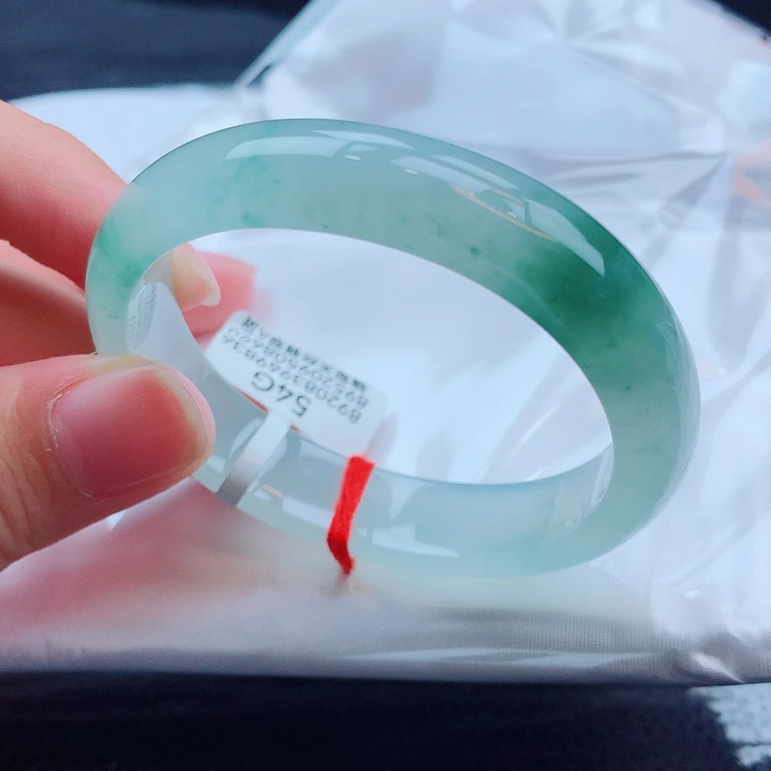 翡翠未镶嵌手镯天然缅甸翡翠A货手镯