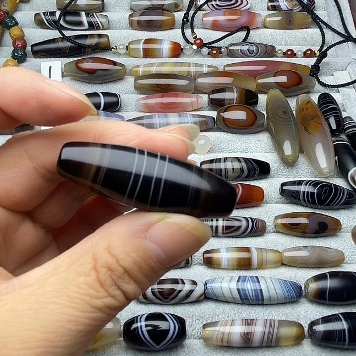 凯***盆玛瑙/玉髓未镶嵌玛瑙珠