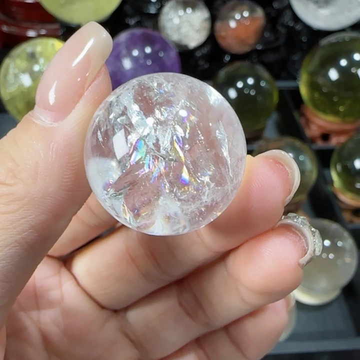 水晶天然水晶球A16未镶嵌天然