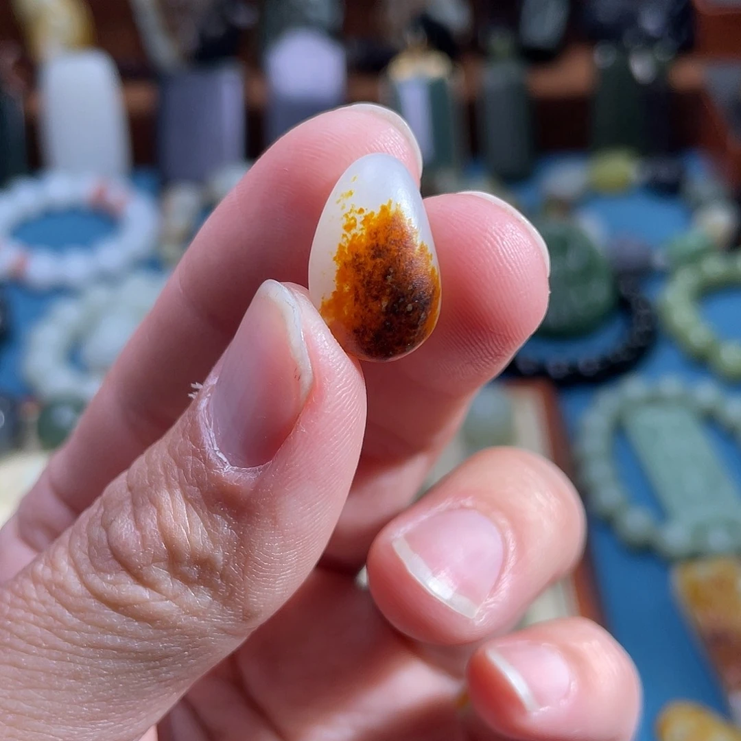 和田玉挂件未镶嵌蕭*