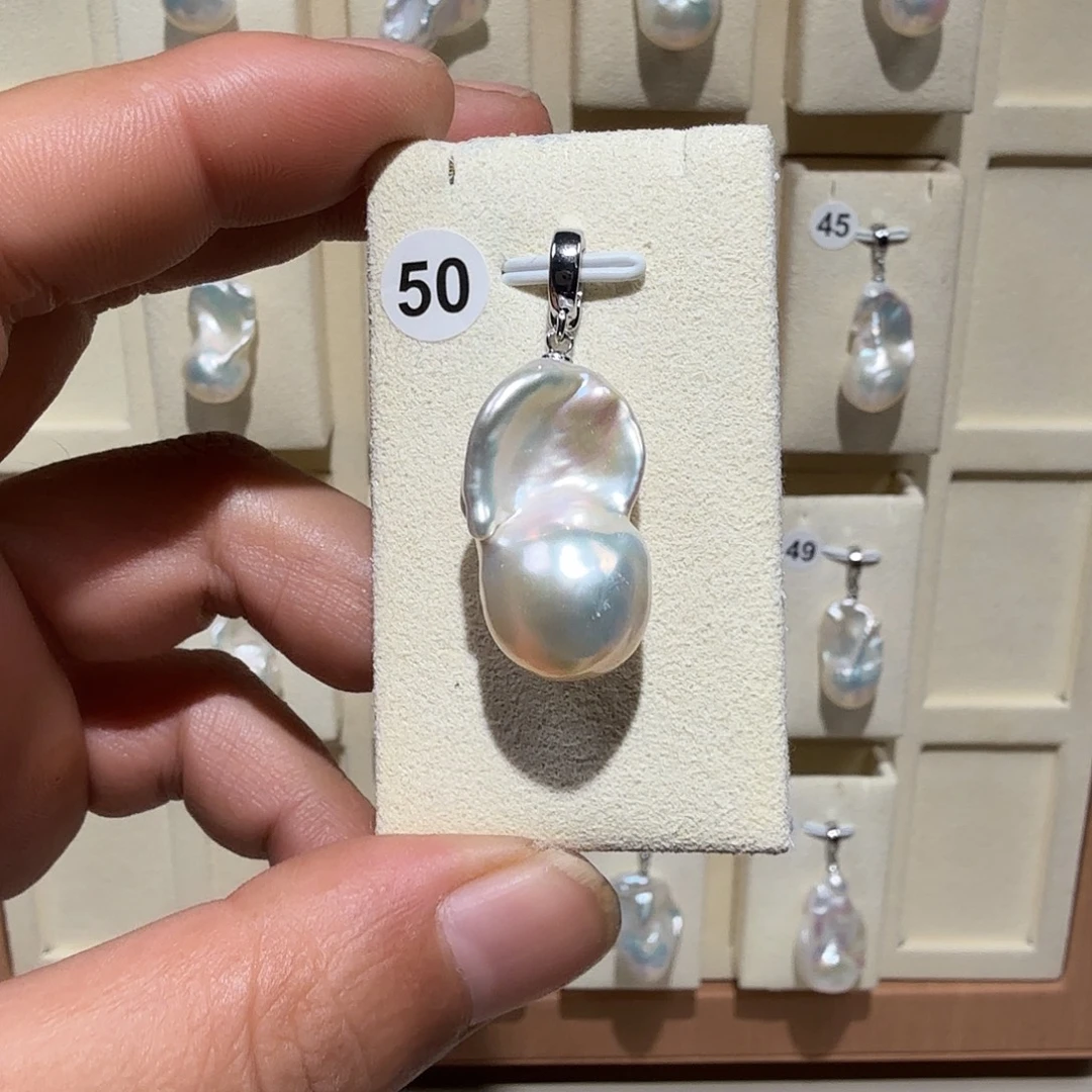 颈饰合金淡水珍珠