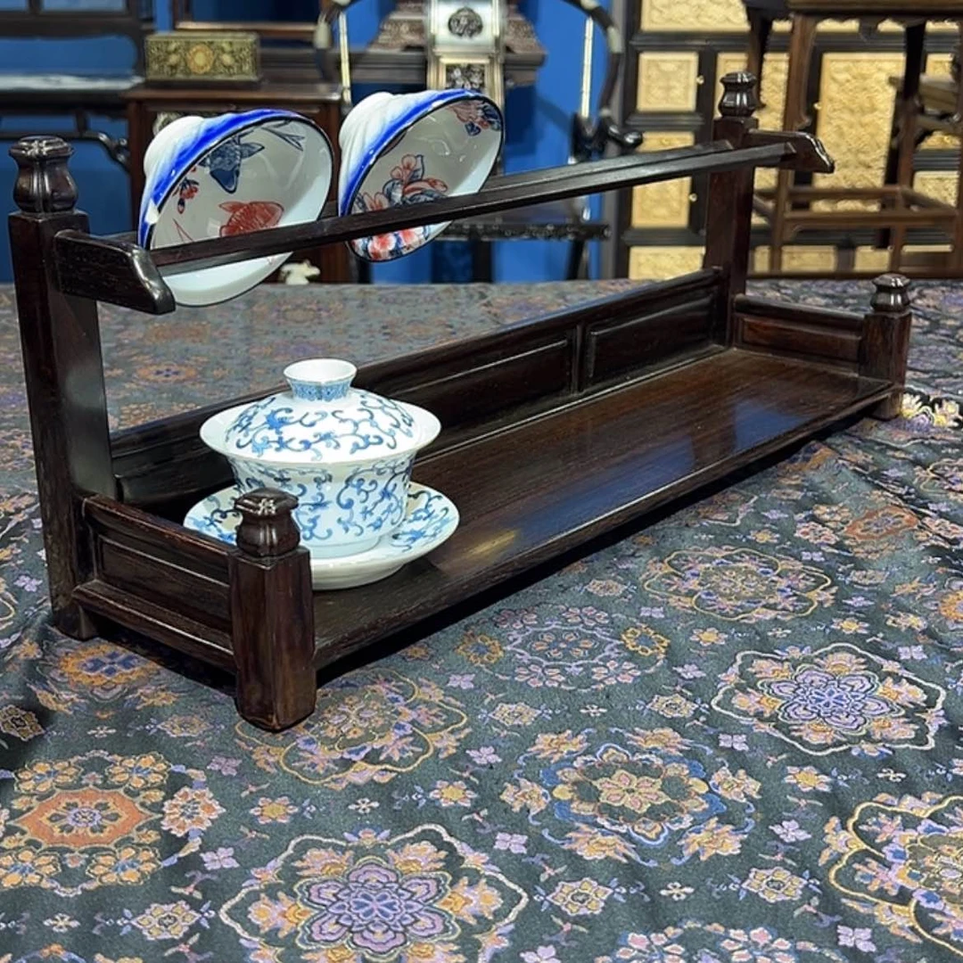 【闪购商品】红酸枝木类成套家具茶架