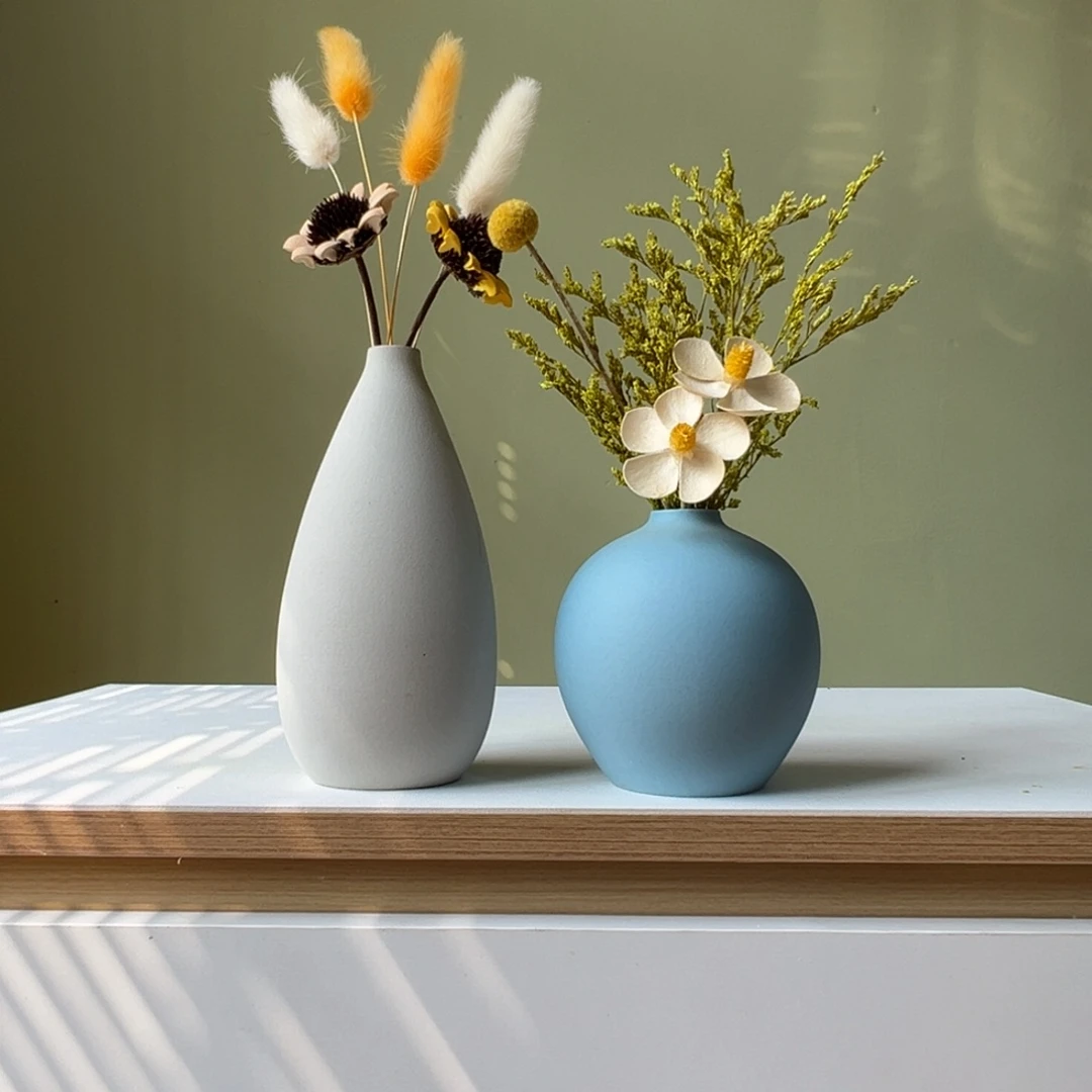 摆件花瓶带花高度20-30厘米左右