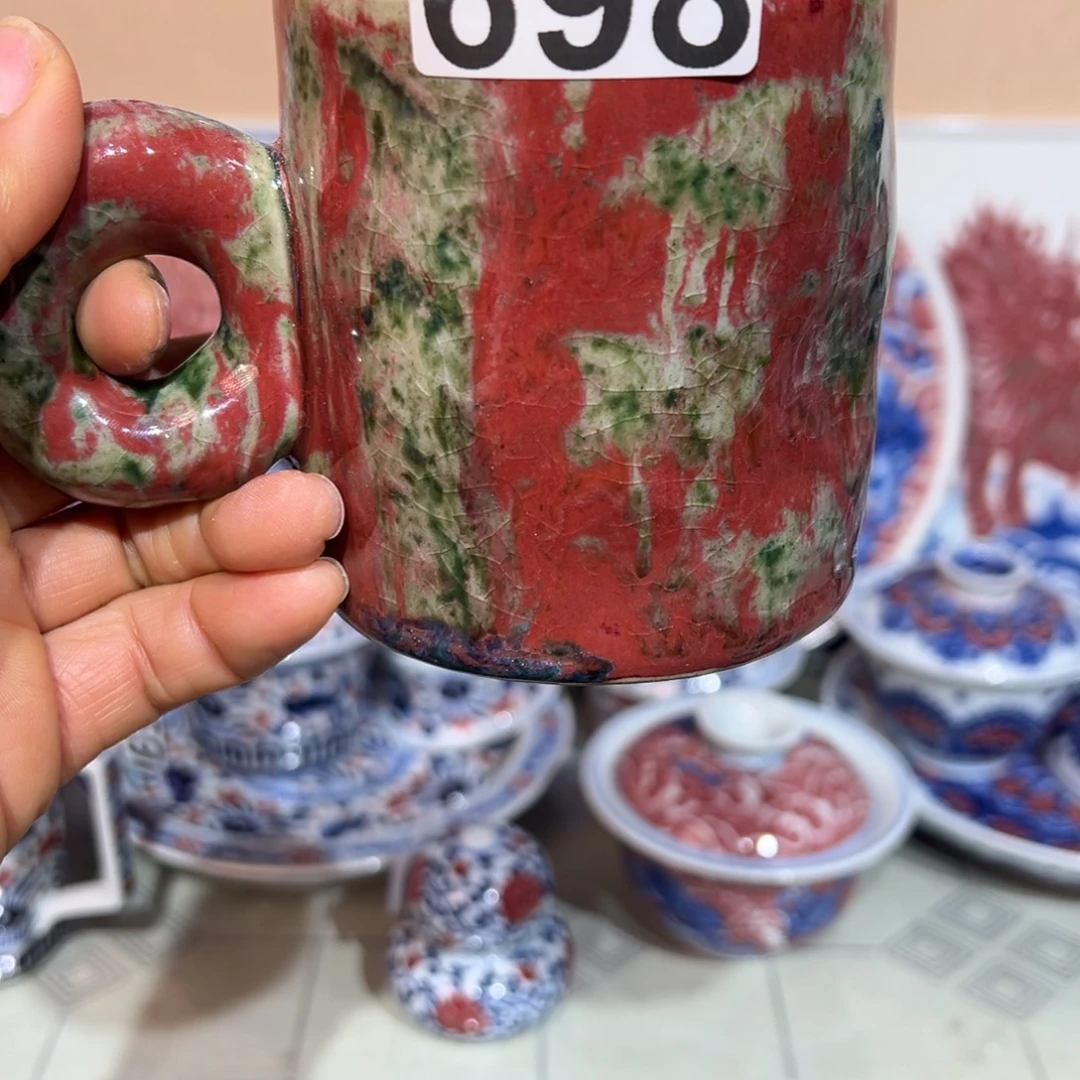 现代瓷青花釉里红工艺