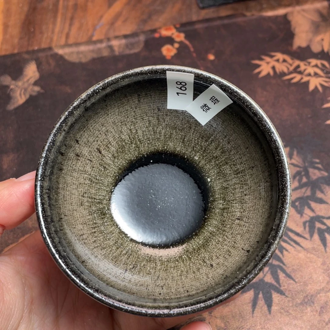 茶盏168 福临号建盏主人杯微瑕