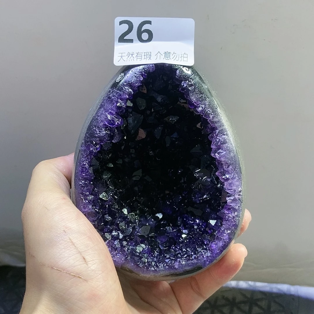 未镶嵌大型摆件（非配饰）紫晶小*锅