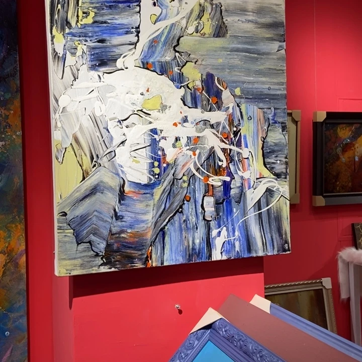 行***野油画60:80画心尺寸