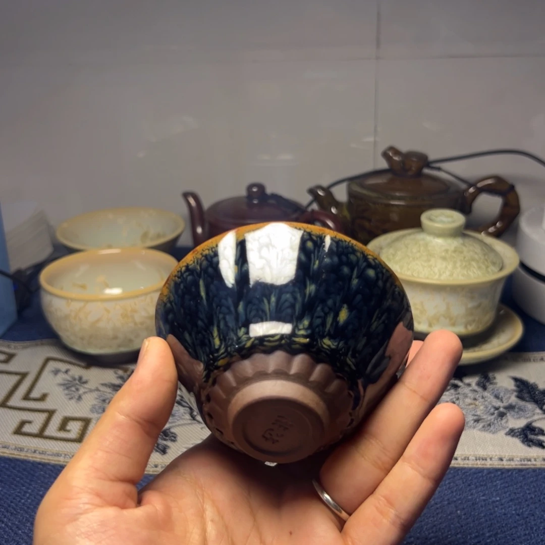 建阳建盏喝茶主人杯