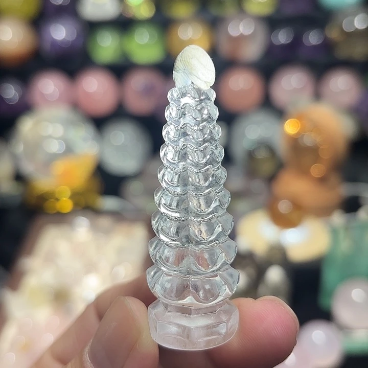 水晶未镶嵌珠宝半成品