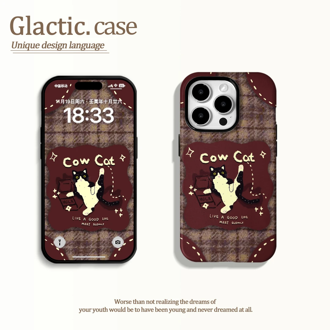 适用于苹果16华为OPPO小米VIVO高颜值小众个性软菲林手机壳CA0671