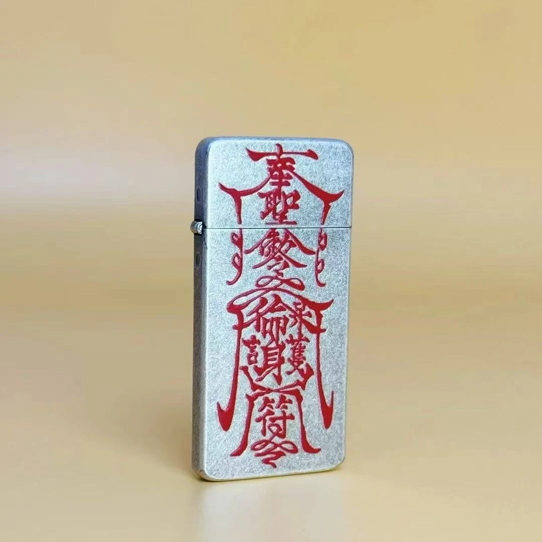 ZORRO佐罗 二代ZC5古银平安符 老式古董煤油打火机