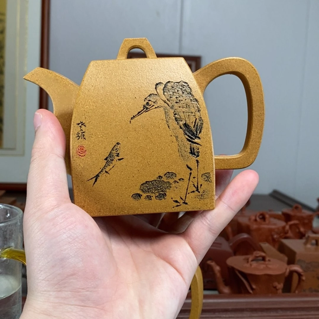 茶壶紫砂原矿泥料传统工艺制作