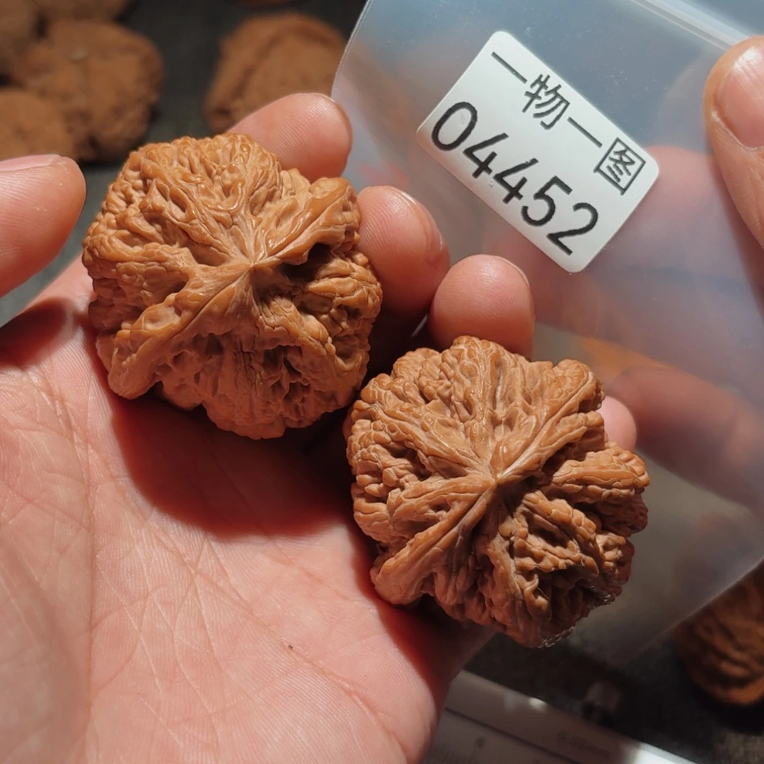 文玩核桃把件粗筋