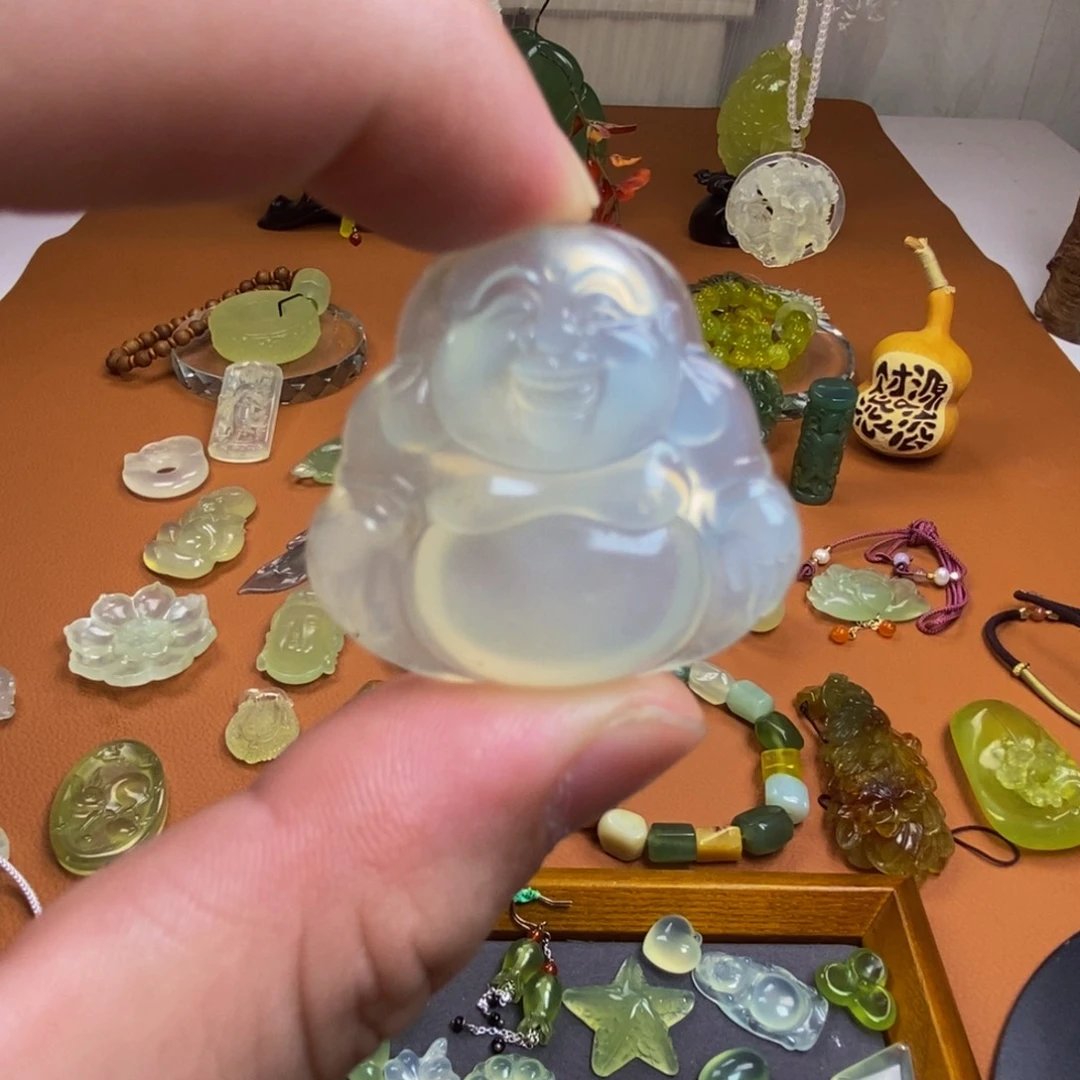 合金蛇纹石玉颈饰