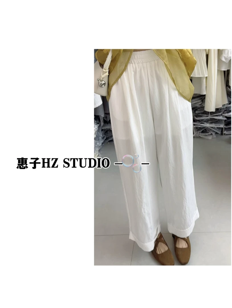 惠子家夏季新款时尚百搭直筒裤069