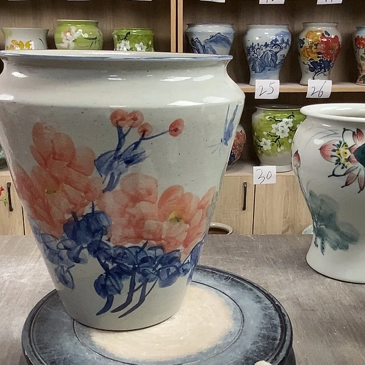 缸13xc景德镇陶瓷花盆