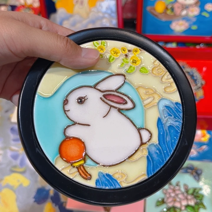 瓷片瓷板画艺术作品