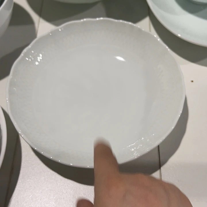 知***一瓷片云梦青瓷八英寸深盘六个，包邮