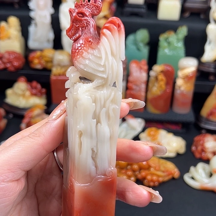 老挝石高山水冻石