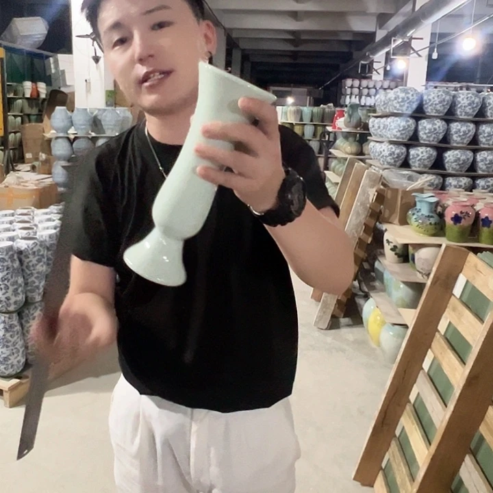 景德镇陶瓷花瓶正品
