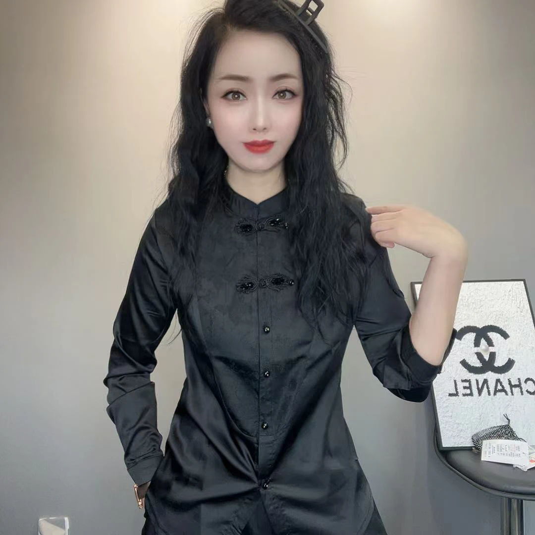 X6919新款时尚潮流女装衬衫