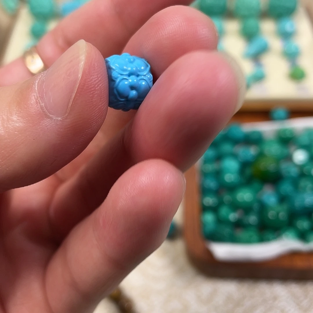 手工雕刻配饰配珠尺寸10